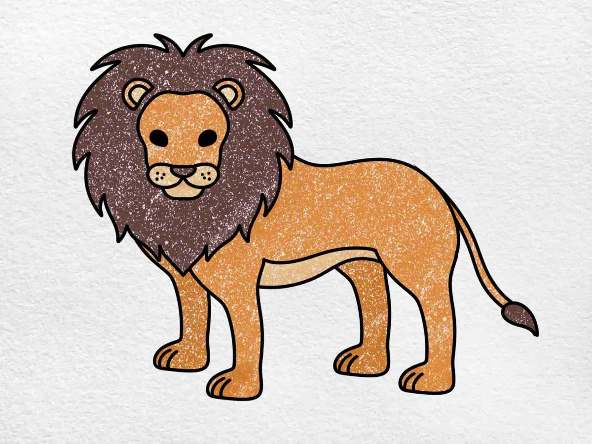 How to Draw a Lion
