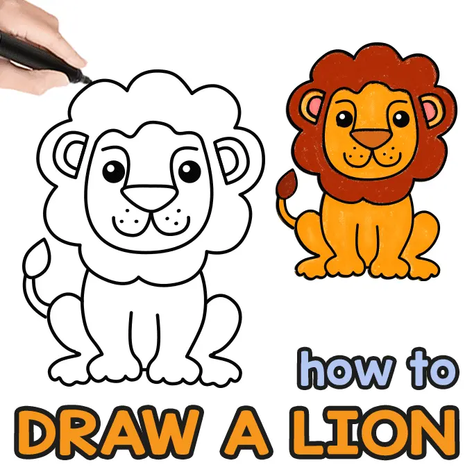 How to Draw a Lion