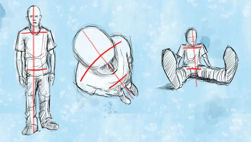 How to Draw a Figure in Perspective