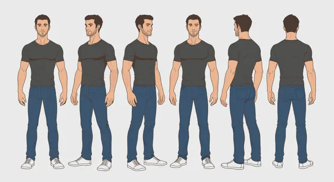 Character Turnaround Sheet