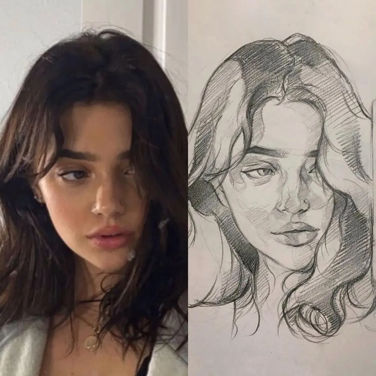 Drawing vs Reference / Dibujo vs Referencia