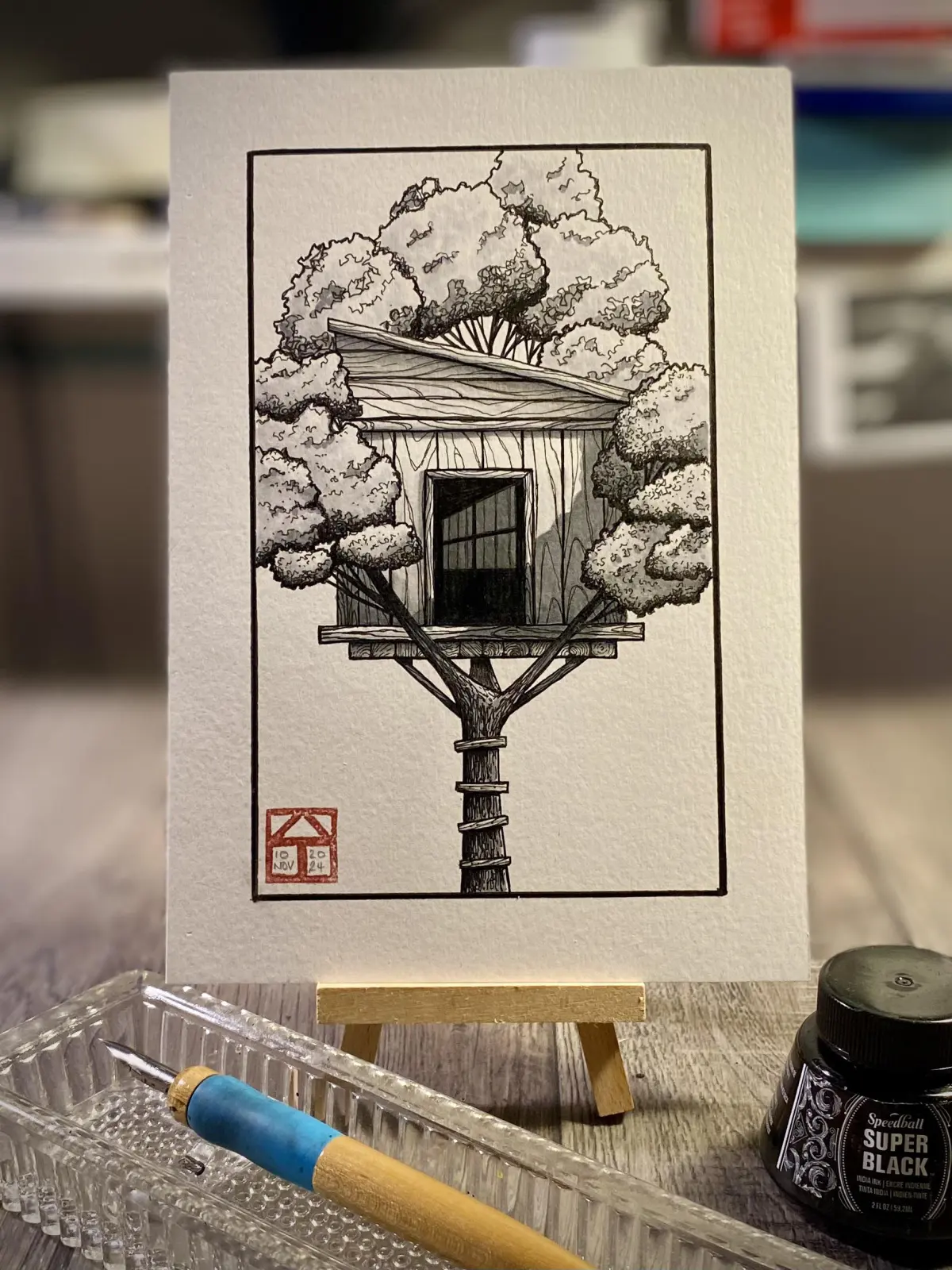 Treehouse Illustration