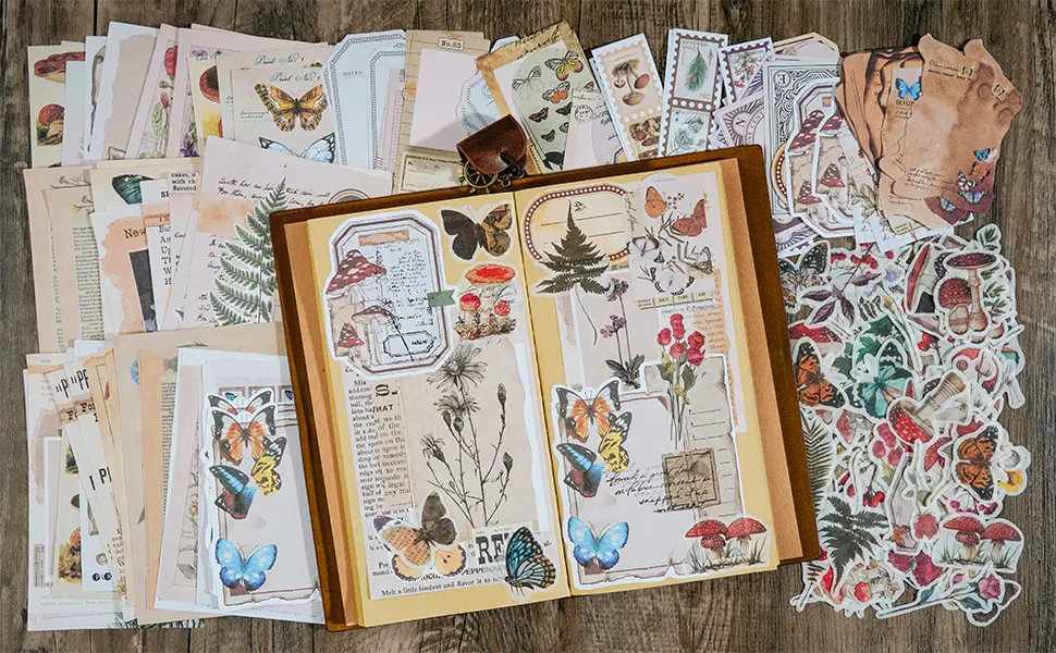How do you make a scrapbook