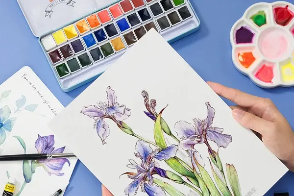 Difference Between Hot Press and Cold Press Watercolor Paper
