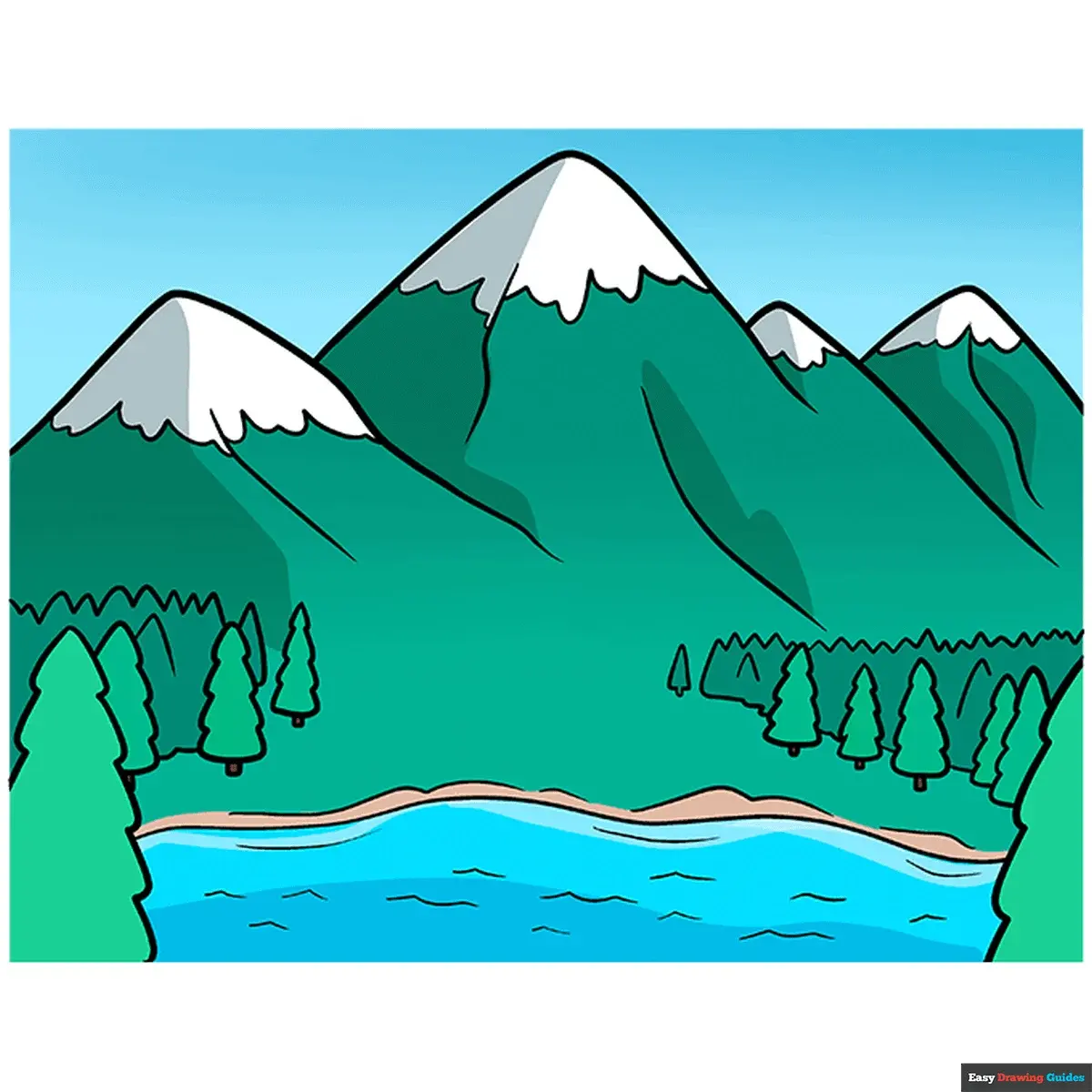 How to Draw Mountains