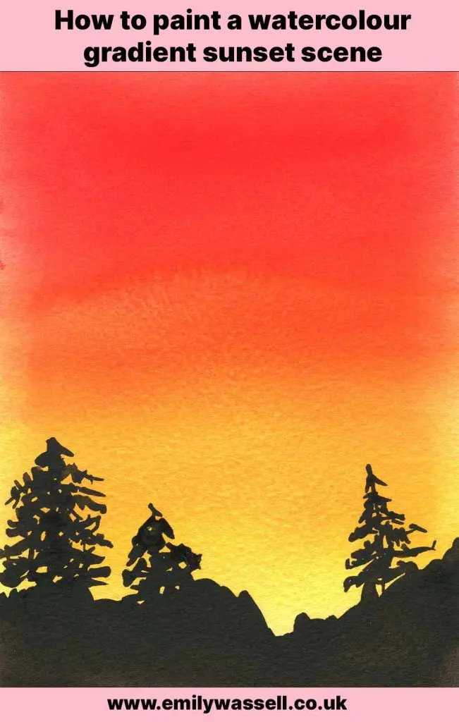 How to Create Watercolour Gradients the Easy Way