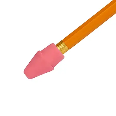 Paper Mate Pencil Cap Erasers Pink Pack Of 144