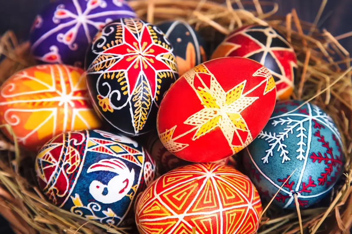 Why is Easter celebrated with eggs?