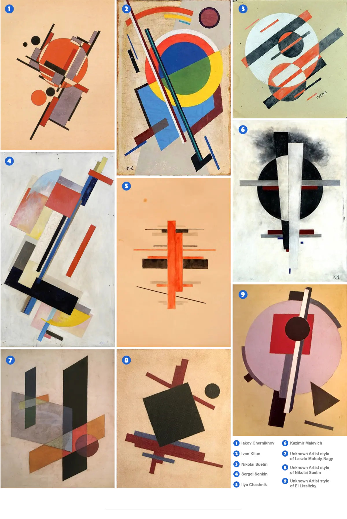 Suprematism & Constructivism. I have always had a fascination with