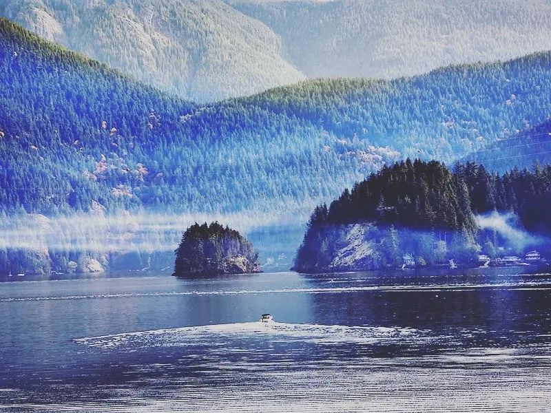 Exploring Deep Cove, Vancouver