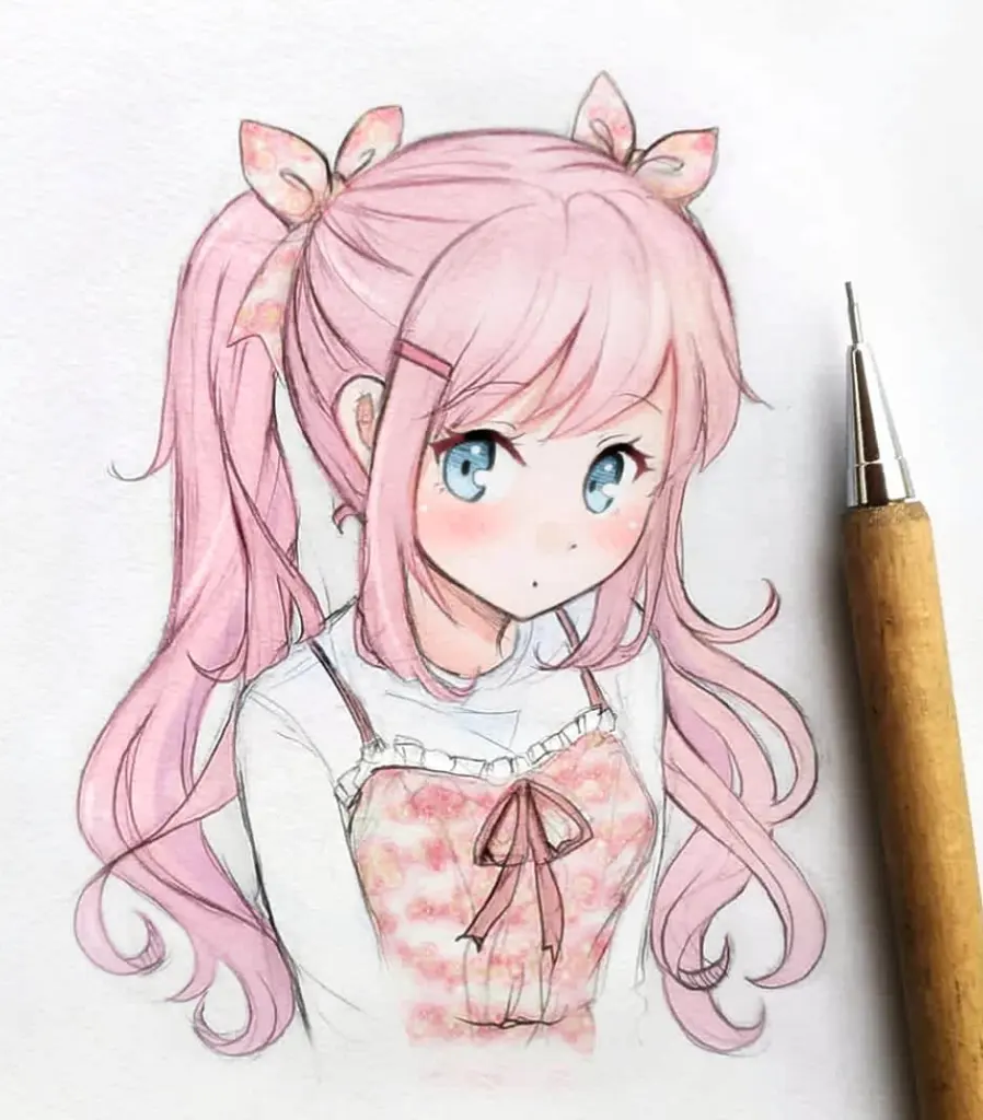 How to Draw Anime Girl Step By Step
