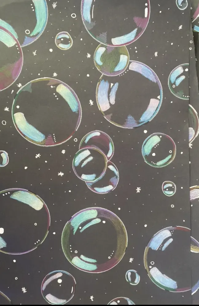 How to Draw Realistic Bubbles with Color Pencils