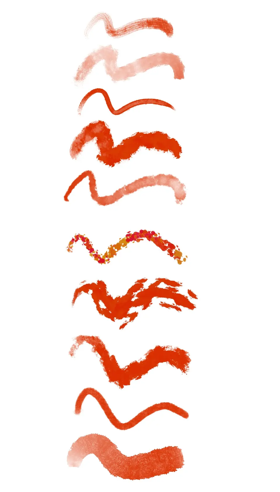 Any similar brushes to these procreate 5 artistic brushes?