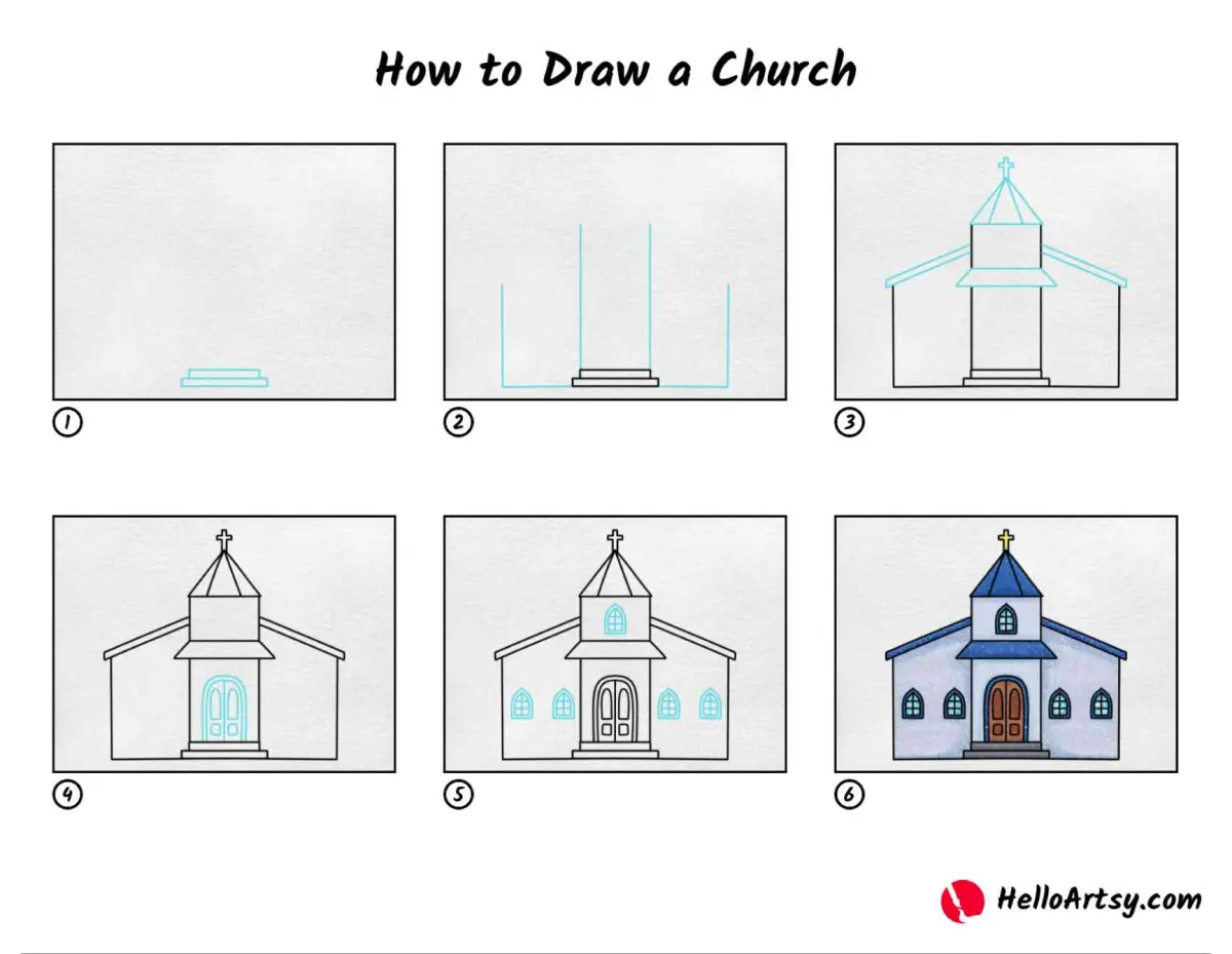 How to Draw a Church