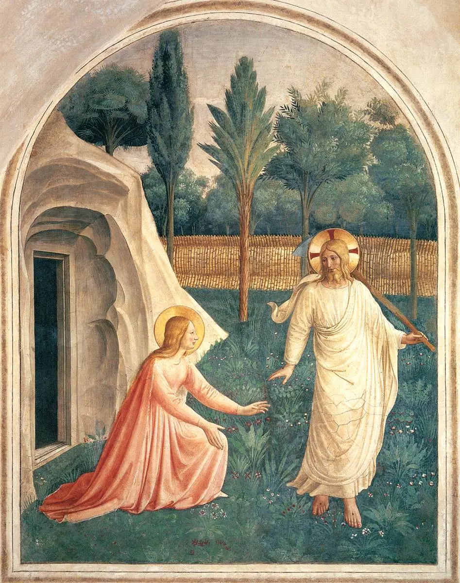 Sowing the stigmata: A reading of Fra Angelico's Noli me tangere by Georges Didi-Huberman