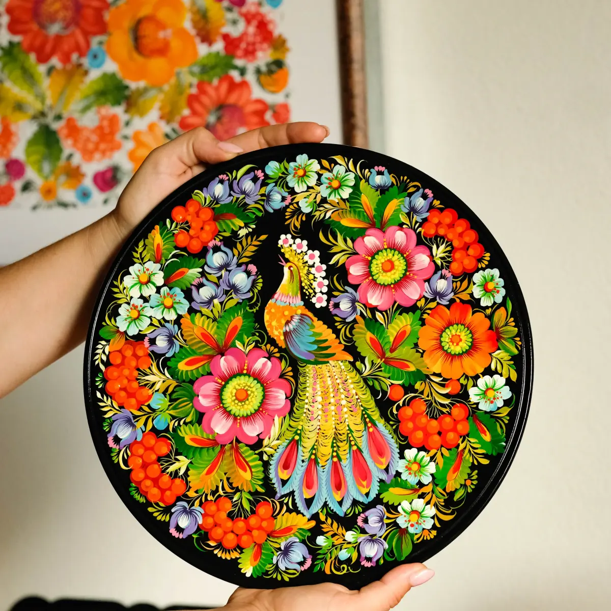 Ukrainian petrykivka painting — image 3