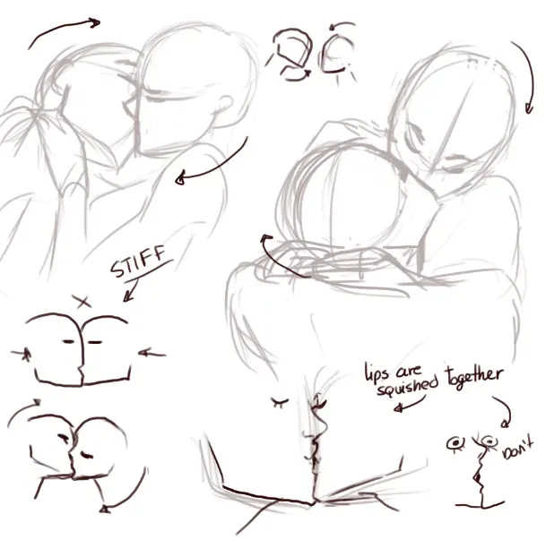 How do you draw kisses so well????????