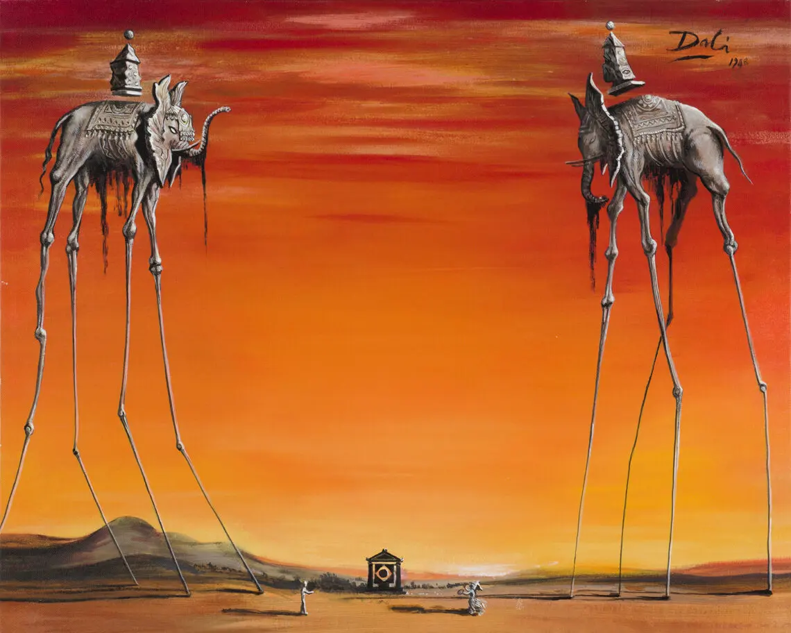 The Elephants: A Masterpiece by Salvador Dali