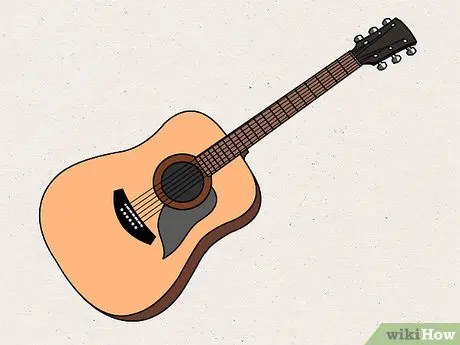 How to Draw an Acoustic Guitar: 15 Steps (with )