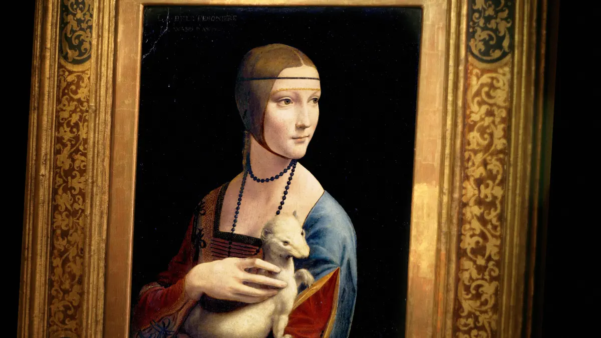 Leonardo da Vinci's 'The Lady with an Ermine,' a Beguiling Portrait of Elegant Mystique