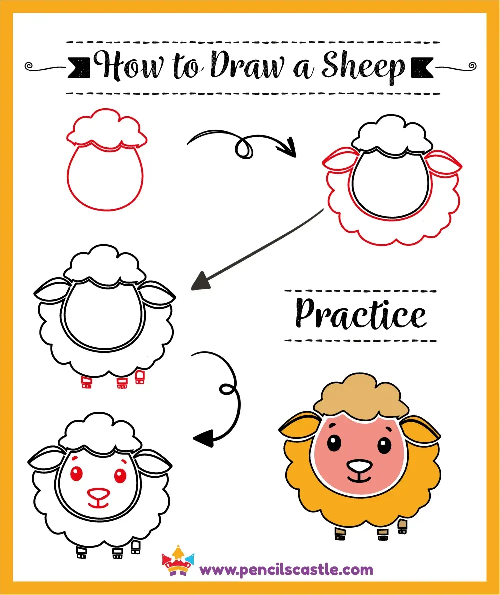 Learn to Draw a Sheep