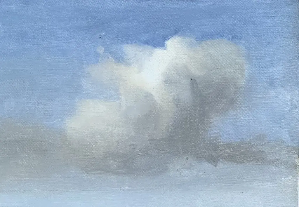 How to Paint Clouds Easy Step by Step Tutorial