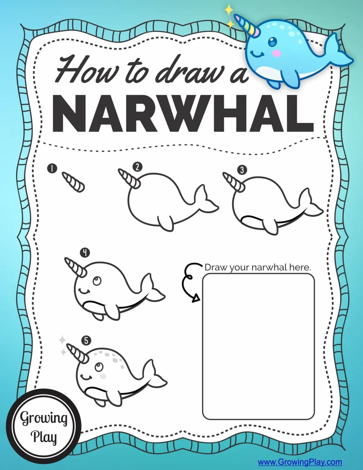 How to Draw a Narwhal