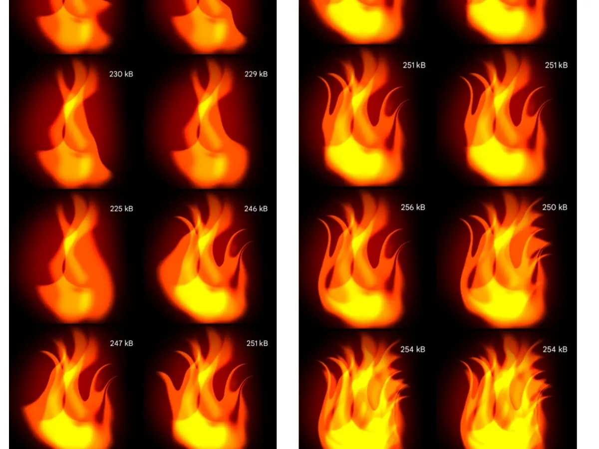 Realistic fire and Five flame fantasy ideas by T Mike