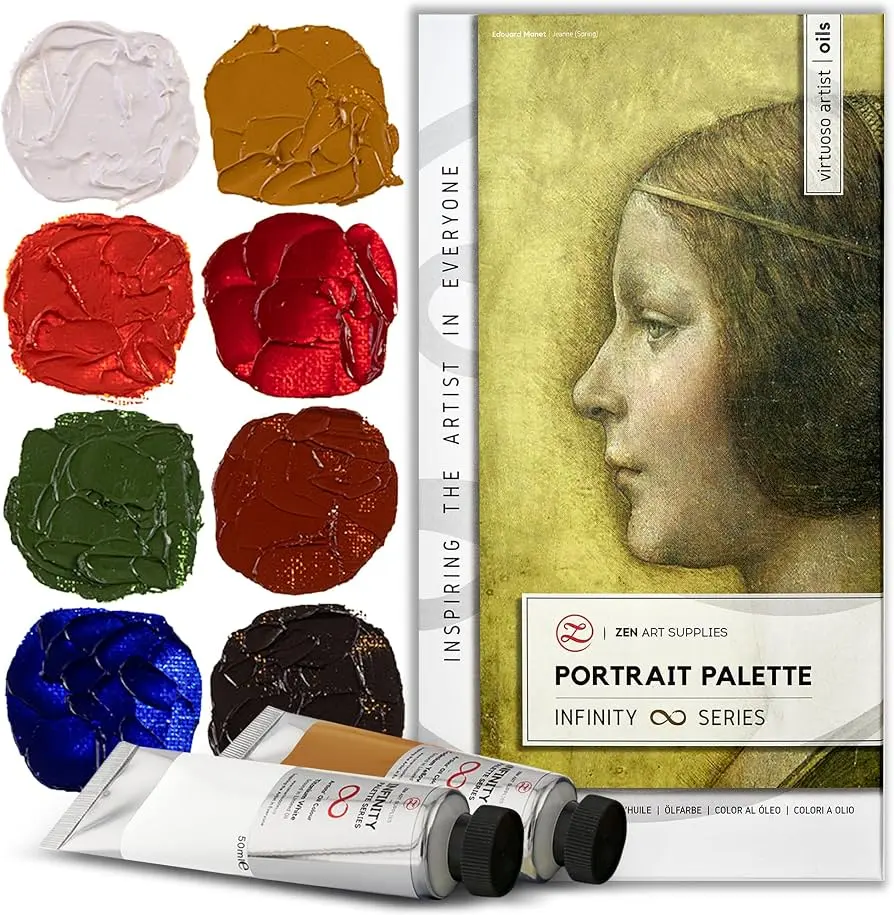 ZenART Professional Oil Paint Set