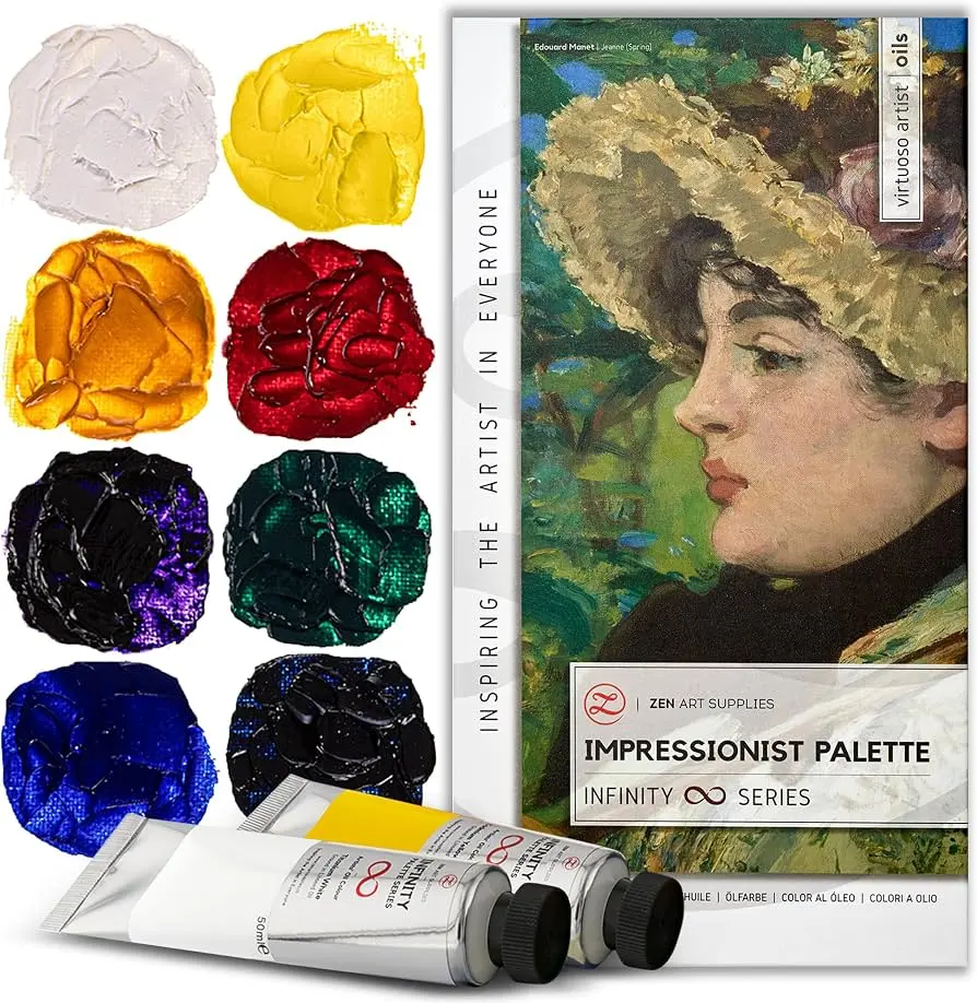 ZenART Professional Oil Paint Set