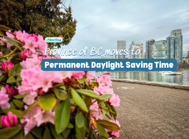 BC is Adopting Permanent Daylight Saving Time