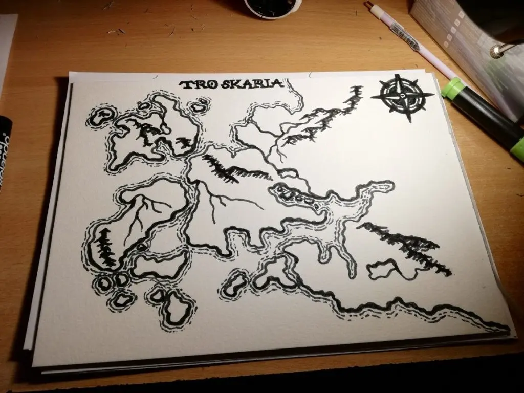How to Make a Rice Fantasy Map