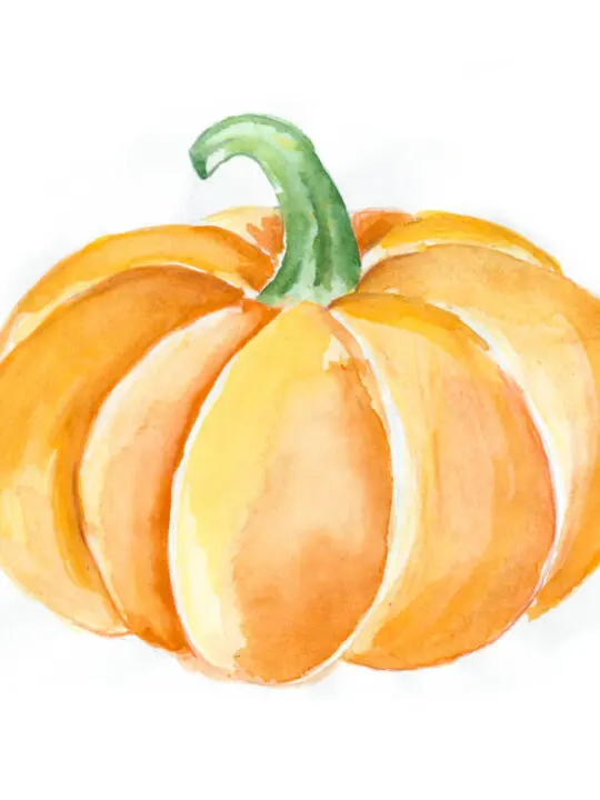 How to Draw a Pumpkin: Easy Pumpkin Drawing Tutorial