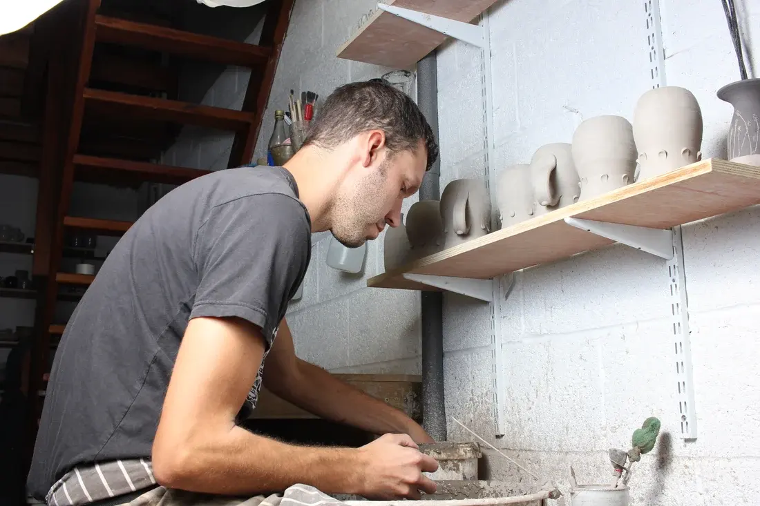 How to centre clay