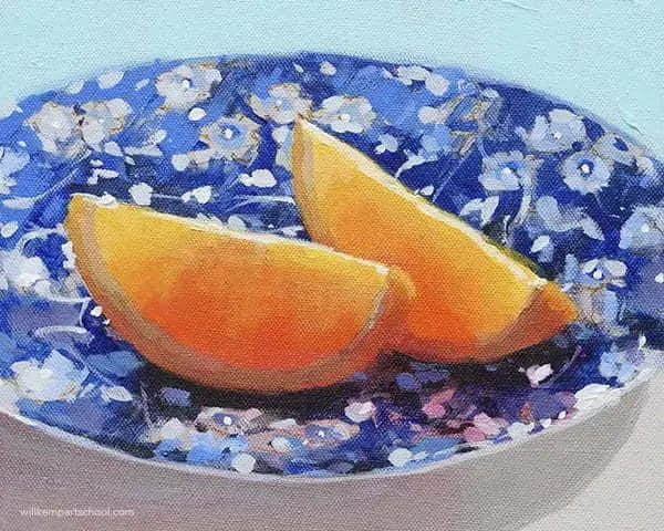 Simple Acrylic Still Life Tutorial