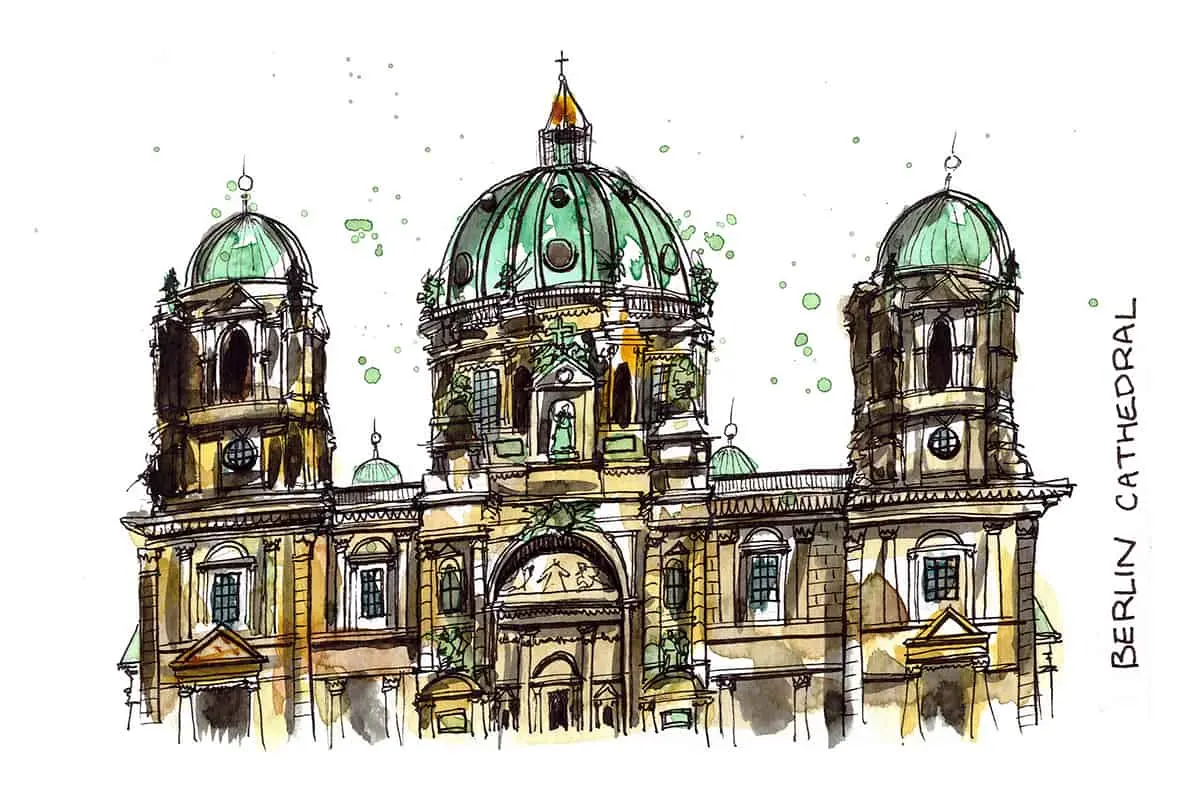 How to Sketch Complicated Architecture