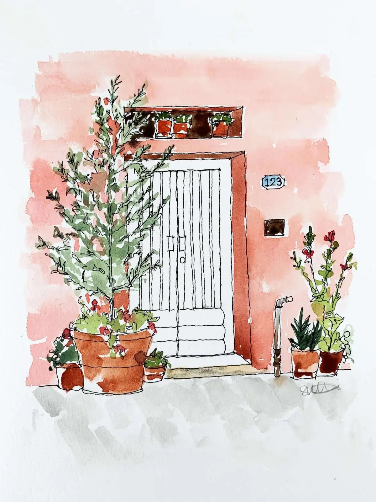 Exploring Hot Press & Rough Watercolor Papers