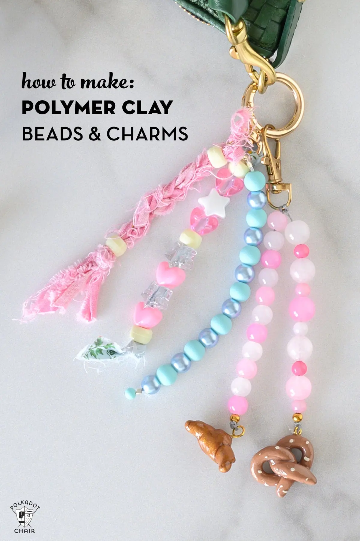 How to Make Polymer Clay Beads and Charms
