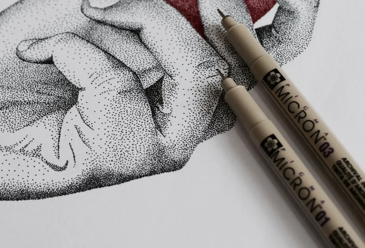 Stippling Art