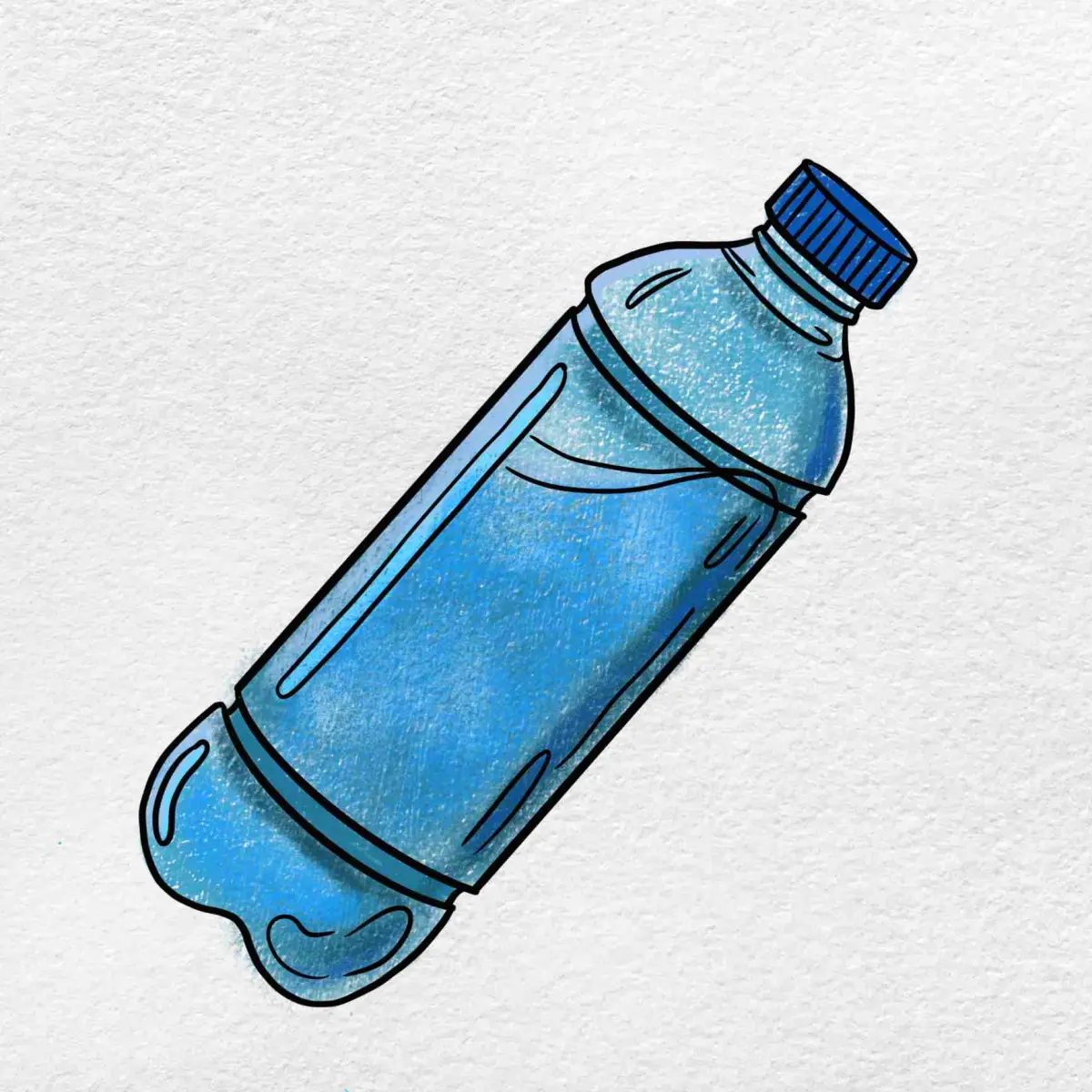 How to Draw a Water Bottle