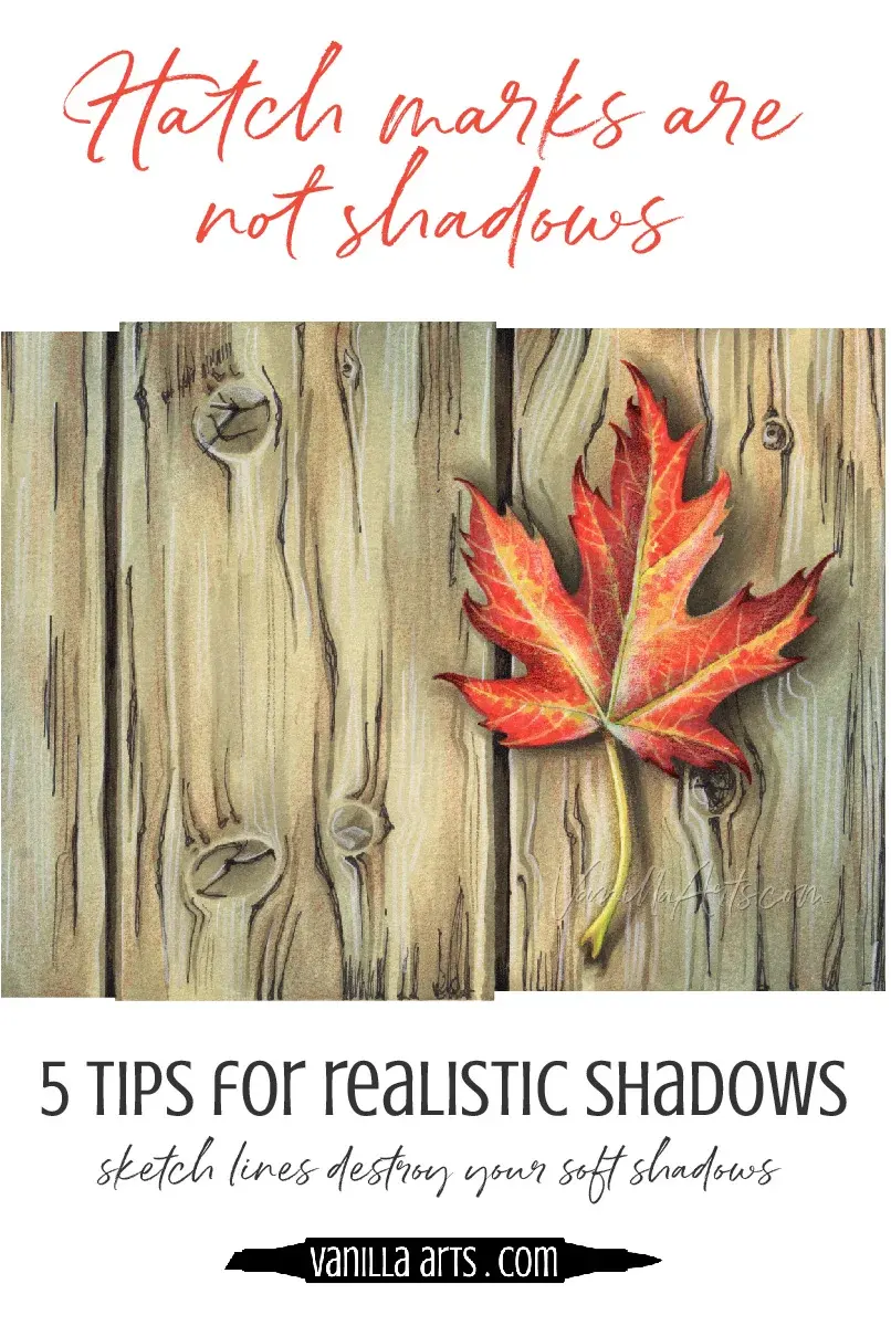 5 Tips for Realistic cast shadows with Copic Marker, colored pencil, or even watercolor