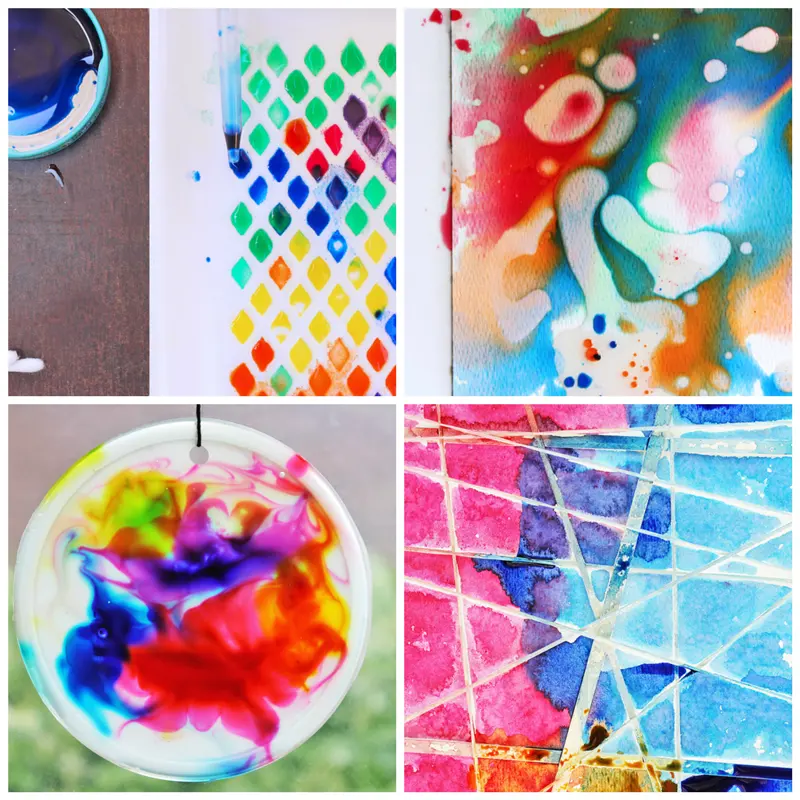 12 Easy Art Ideas for Kids