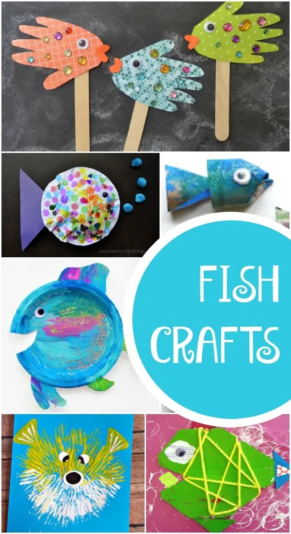 Adorable Fish Crafts for Kids