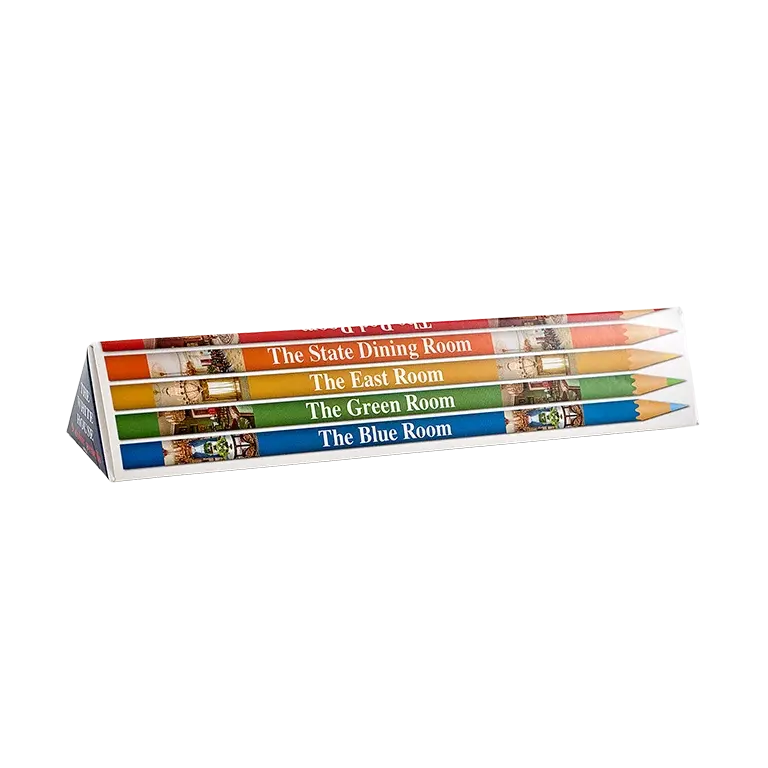 White House Colored Pencil Boxed Set with Sharpener
