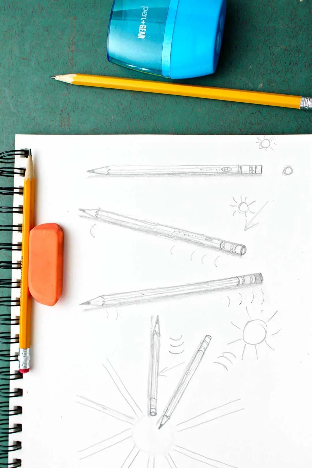 Easy Drawing of a Pencil