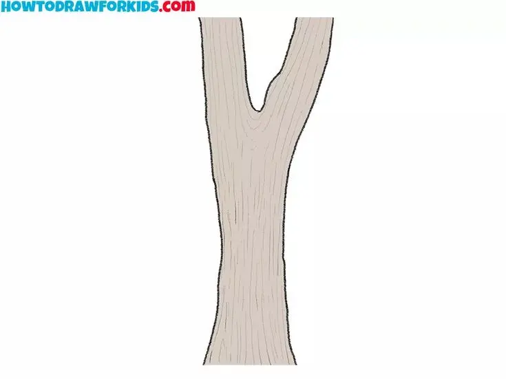 How to Draw a Tree Trunk