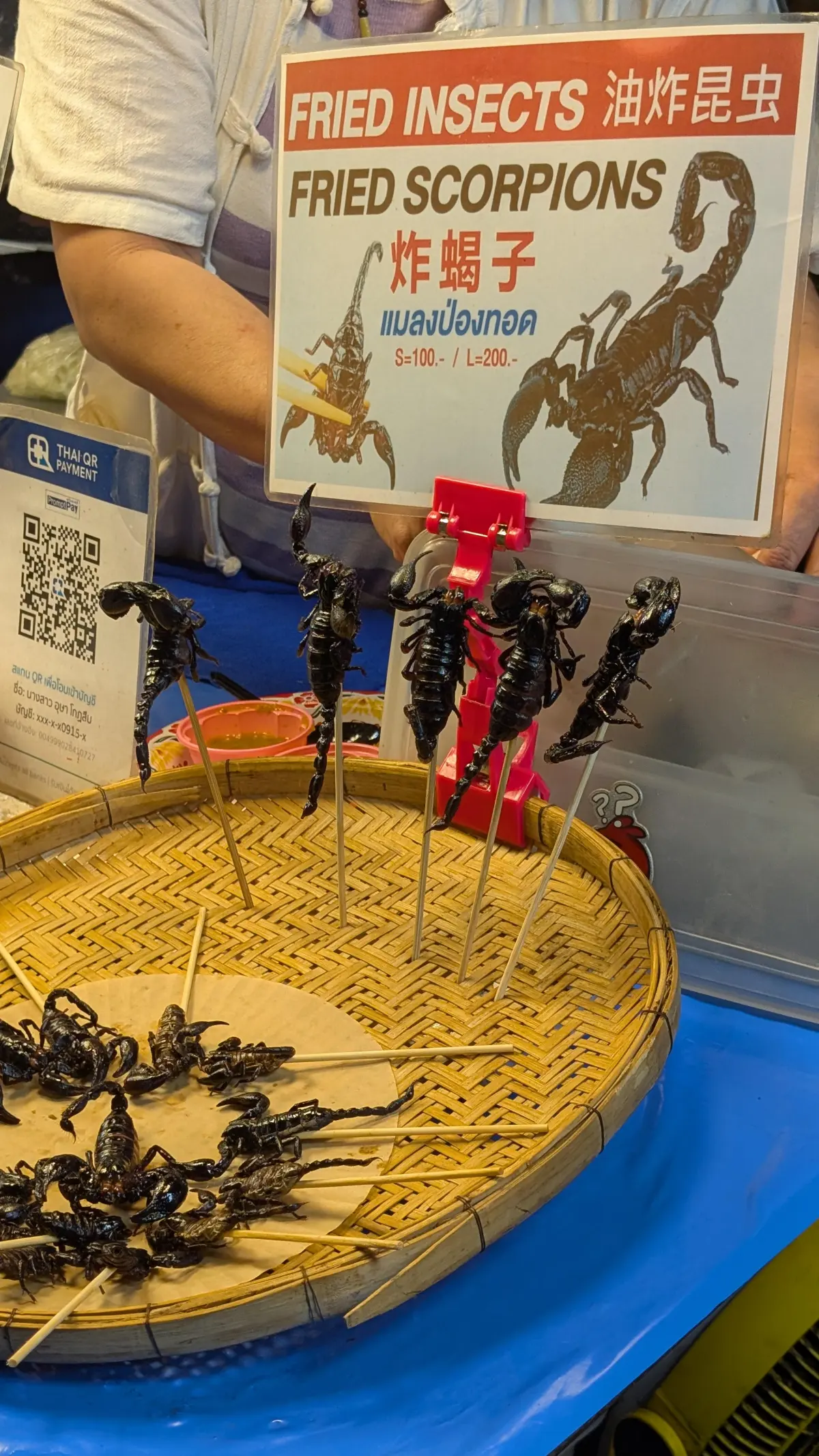 Do Thais really eat scorpions or is it just a tourist thing?