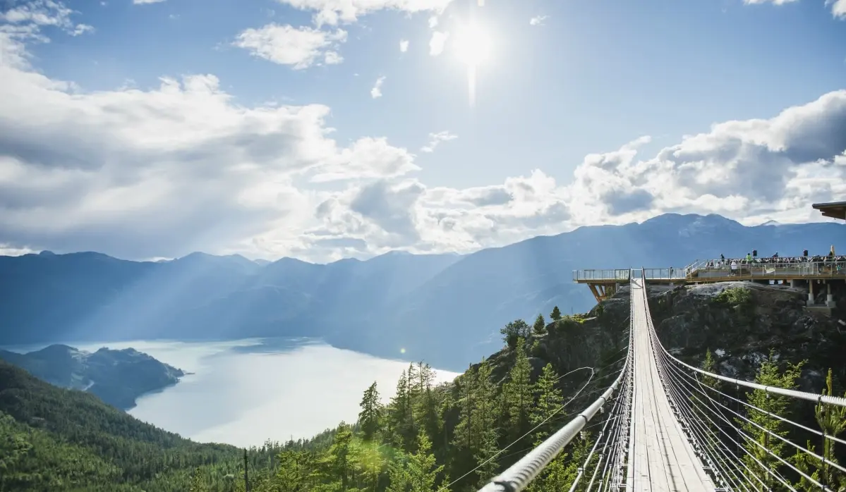 Sea to Sky Gondola in Squamish, BC
