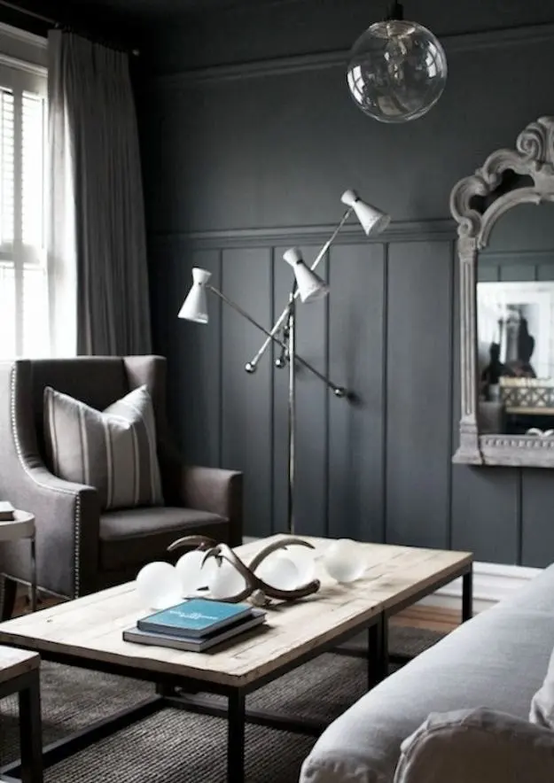 Lisa Mende Design: My Top 5 Favorite Charcoal Gray Paint Colors