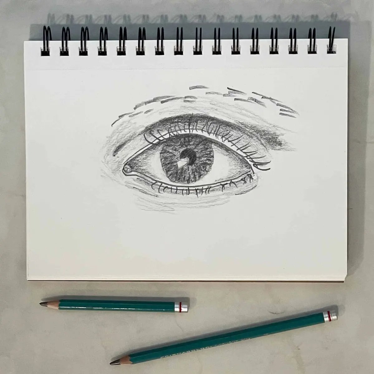 How to Sketch a Simple Eye Step-by-step Drawing Tutorial